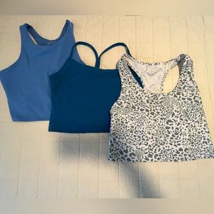 L/xl sports bra tanks